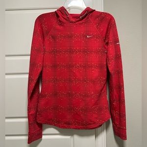 Nike Dri - Fit Small Runner Hoodie W/ Reflectors & Very Small Back Hip Pocket